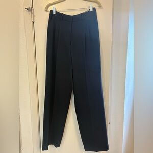 Aritzia Wilfred Effortless Pant Trouser Navy Size 8